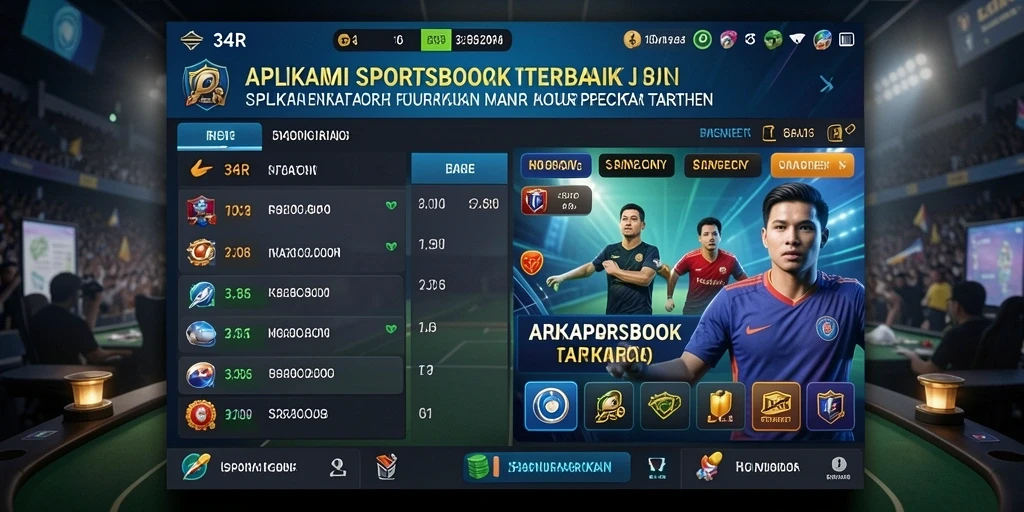 Tampilan antarmuka utama 34R yang menarik dan fungsional.