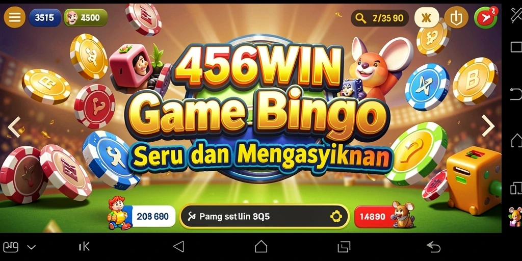 Gameplay seru bingo di aplikasi 456WIN.