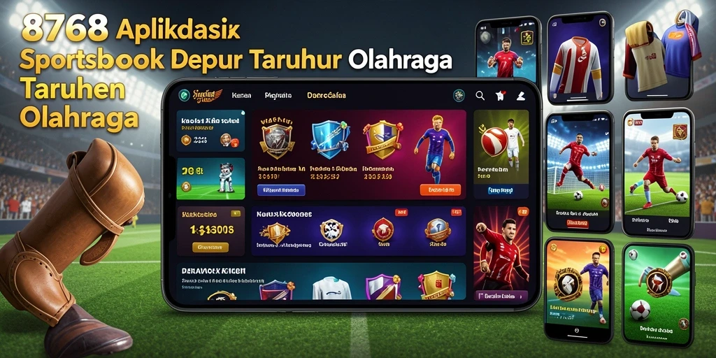 Tampilan gameplay menarik dari aplikasi Sportsbook 8768.