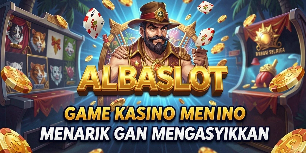 Tampilan gameplay menarik dalam ALBASLOT dengan berbagai pilihan permainan Kasino.