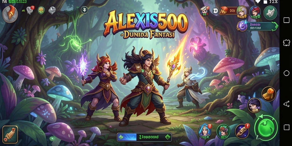 Gameplay ALEXIS500 yang memikat dengan petualangan seru.