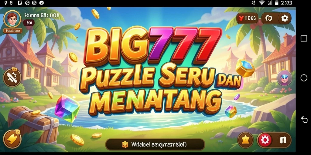 Tampilan gameplay seru pada BIG777 yang menantang pikiran.