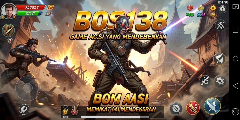 Tangkapan layar utama BOS138 menunjukkan aksi mendebarkan dalam gameplay.