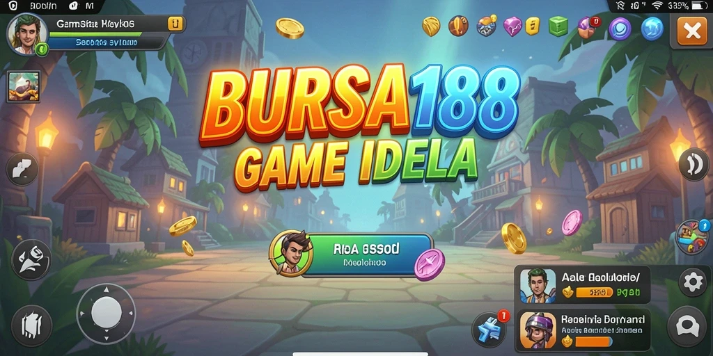 Tampilan gameplay BURSA188 yang mengasyikkan dan penuh warna.