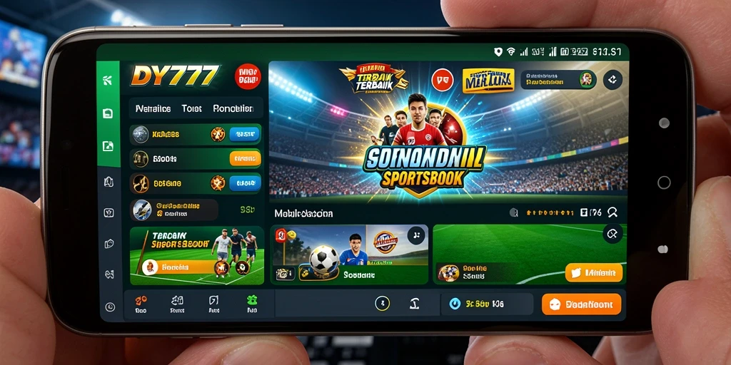 Screenshot utama DY777 menampilkan suasana taruhan yang menarik dan interaktif.