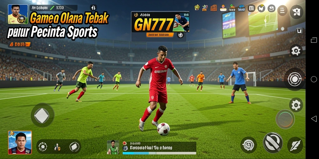 Tampilan aksi gameplay yang intens dalam GN777 saat bertanding.