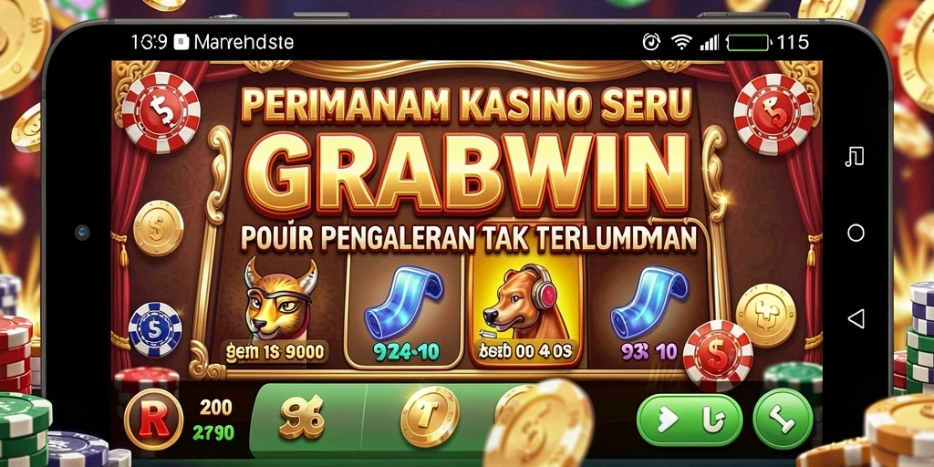 Tampilan gameplay seru di GRABWIN dengan grafis yang memukau.