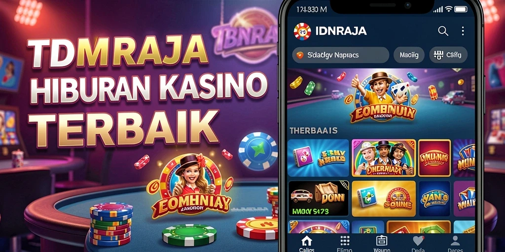 Gameplay yang mendebarkan di IDNRAJA, menampilkan suasana kasino yang autentik.