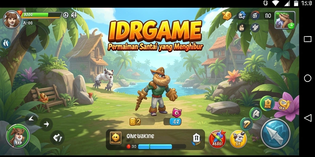 Gameplay seru dan menantang dalam IDRGAME.