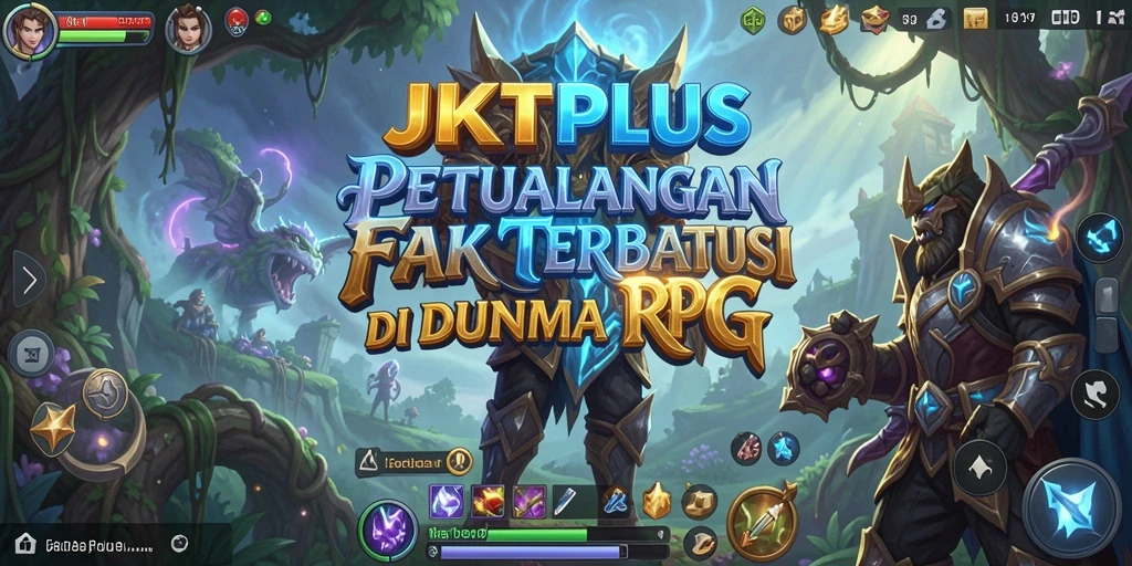 Gameplay RPG seru dengan petualangan mendebarkan di JKTPLUS.