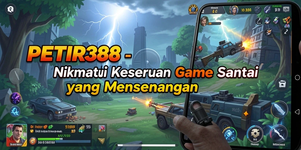 Tampilan gameplay seru dari PETIR388 yang menghibur.