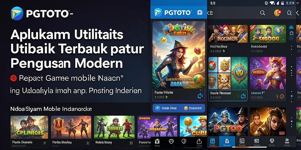 Tampilan antarmuka PGTOTO yang modern dan fungsional.