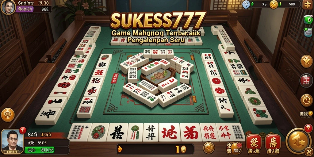 Tangkapan layar gameplay <strong>SUKSES777</strong> menunjukkan aksi seru Mahjong yang menantang.
