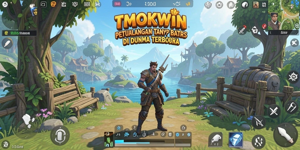 Gameplay seru di dunia terbuka TMOKWIN.