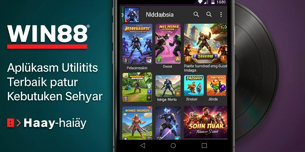 Tampilan antarmuka WIN88 dengan fitur-fitur utilitas yang mudah digunakan.